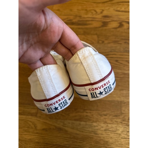 Converse Chuck Taylor All Star Low Top White Canvas Men's Sneakers Size 11 - Picture 5 of 7